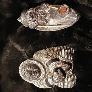 Carved Stone Inuit Figurines